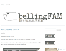 Tablet Screenshot of bellingfam.com